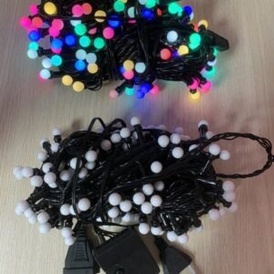 Dây nháy bi 15m 150 bóng đổi màu