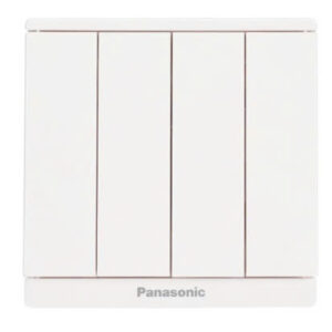 WMF507-VN- Bộ 4 công tắc B, 1 chiều, màu trắng Moderva Panasonic
