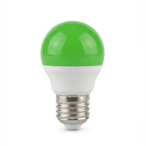 Bóng led tròn 3w ánh sáng xanh lá E27