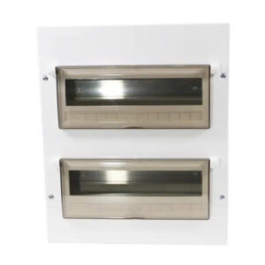 Tủ điện vỏ kim loại âm tường 18-26 đường Nano NDP126