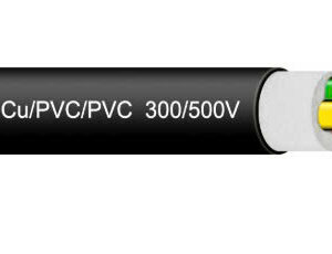 Dây cáp mềm Lion VVCm 4x8 600V : Dây điện tròn mềm 4 lõi bằng nhau, ruột đồng, VVCm - 600V VVCm 4x8 - 300/500V
