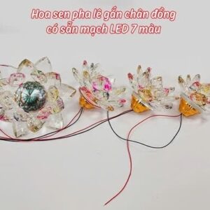 Đầu sen pha lê nhỏ