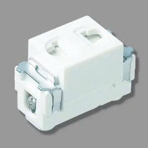 Ổ cắm âm tường dòng nhỏ Full Panasonic có màn che WNV1081-7W
