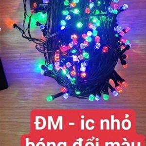 Dây nháy lục giác 33m dây đen đủ màu