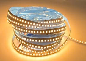 Dây led dán 12v 120 led as vàng đậm 5m ( ko keo )