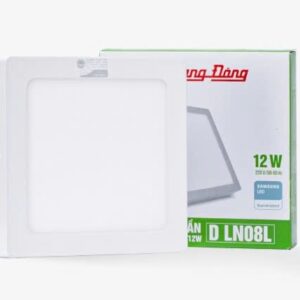 Đèn LED ốp trần LN08 170x170/12W 3000K SS
