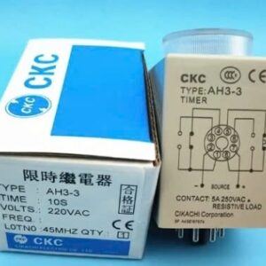 Rờ le timer 10S (10 giây) CKC (không đế)