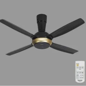 F-56XPG- Quạt trần 4 cánh có remote, màu đen Panasonic
