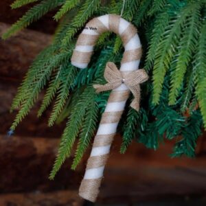 Phụ kiện gậy 22cm màu nâu giáng sinh