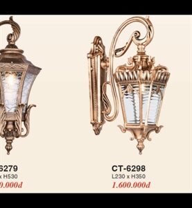 Đèn vách cổ 6298 QM