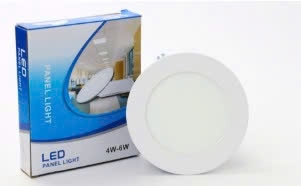Đèn âm 6w tròn đổi màu rẻ (đk khoét lỗ 10cm, dk phủ bì 12cm)