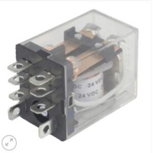 Rờ le kiếng 8 chân dẹp lớn 24v