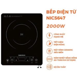 Bếp điện từ đơn Nanoco, NICS647