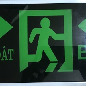 Đèn exit lối thoát hướng vào