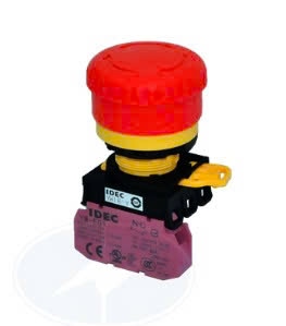 Nút dừng khẩn cấp IDEC YW1B-V4E01R 1NC 22mm