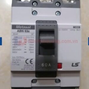 MCCB, CB khối 3P 60A 18KA LS ABN63c
