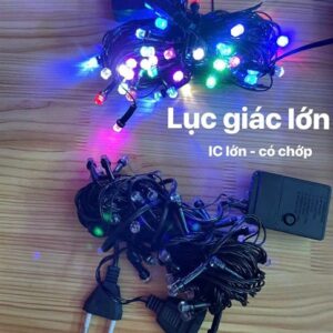 Dây nháy lục giác 18m dây đen đủ màu
