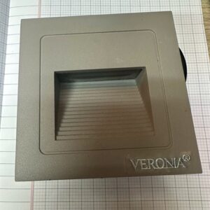 Đèn âm cầu thang 5801A xám (L86xH86X50)