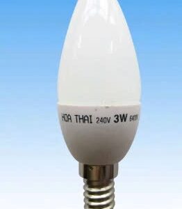 Bóng led E14 dài vàng HT