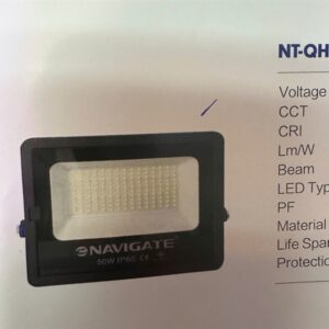 Đèn pha led 200w vàng (vỏ thép đen) Navigate