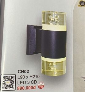 Đèn vách óng 2 đầu CN02 HH