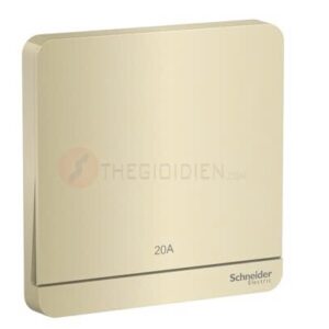 Bộ 1 công tắc 2 cực 20A AvatarOn màu vàng Schneider