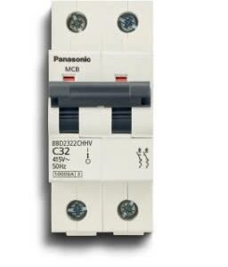 BBD2252CHHV- Cầu dao tự động tép, atomat tép 2P 25A 10kA Panasonic