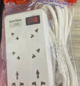 Ổ dây 6 lỗ xéo 4,5m Sopoka