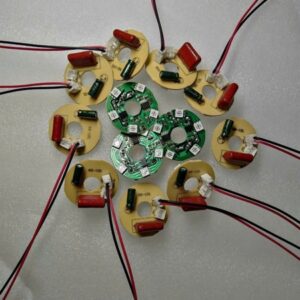 Vỉ led 3w đổi màu RGB 220v