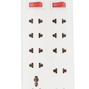 Ổ cắm 10 cửa lõi sứ chịu nhiệt 2200W 10Y-4