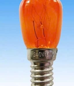 Bóng tủ lạnh E14 lùn cam