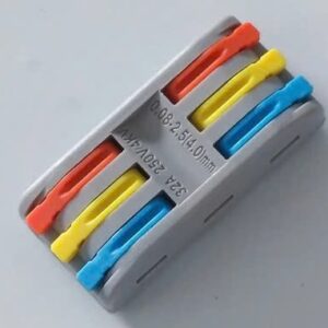 Cút nối dây PCT-333 3 ra 3, 3 màu