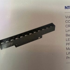 Đèn lưới tản nhiệt nam châm 12w as 4000k Navigate