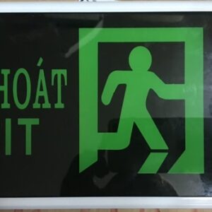 Đèn exit lối thoát hướng xuống