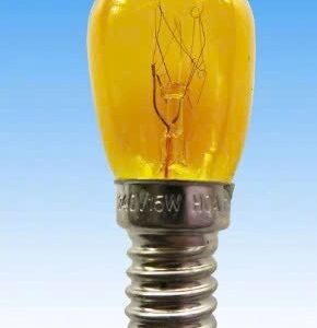 Bóng tủ lạnh E14 lùn vàng