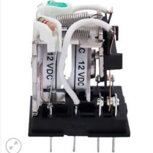 Rờ le kiếng 8 chân dẹp lớn 12v
