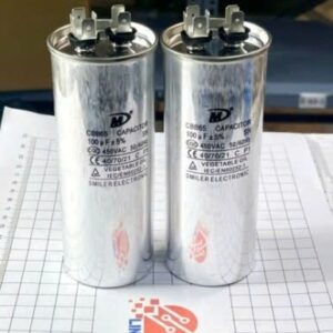 Tụ điện tròn nhôm 100MF 400VAC