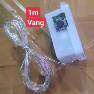 Dây nháy kim sa đủ màu 2m/sợi ( dùng pin nút áo )