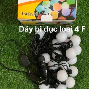 Dây nháy bi lớn 4P 2,5m as vàng (không nháy)