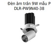 Đèn âm 9w mẫu P Vinaled