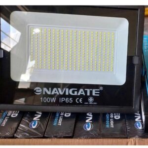 Đèn pha led 100w trắng(vỏ thép đen) Navigate