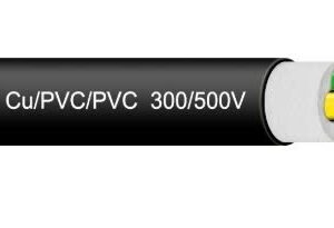 Dây cáp cứng Lion CVV 3x4 (3x7/0.85) 300/500V : Cáp điện lực hạ thế, ruột đồng, CVV - 300/500V