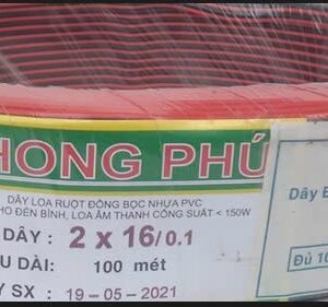 Dây loa đỏ đen