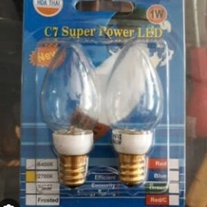 Bóng ớt led trắng trong edison HT