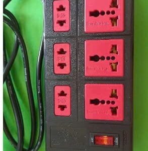 Ổ dây 3 lỗ 2 chấu + 3 lỗ 3 chấu 5m DQ