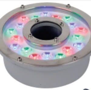 Đèn hồ bơi 24v 7987 18w RGB